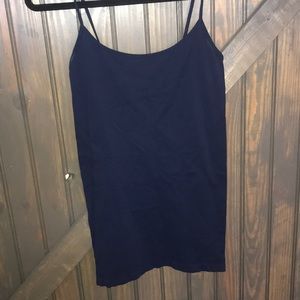 Navy tank top